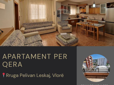 2+1 Apartment for Rent – Lungomare, Vlorë