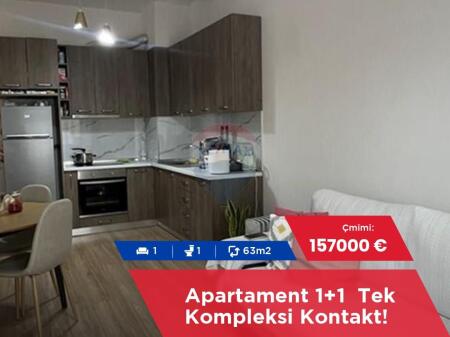 🗝Apartament 1+1 ----Kompleksi Kontakt, 21 Dhjetori