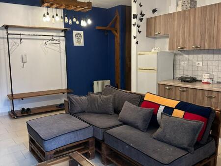 A few minutes away from the Zoo, Bilal Sina Street, a 1+1 furnished apartment is for rent, 55,000 Leke