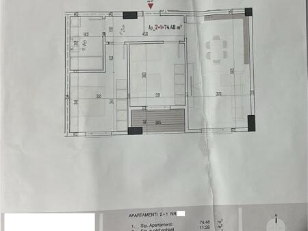 Apartamente 2+1 ne shitje ne fazen perfundimtare te ndertimit ne Paskuqan(ID 41212049)
