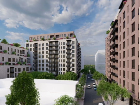 SHITET APARTAMENT 2+1+VERANDE KOMPLEKSI AURA