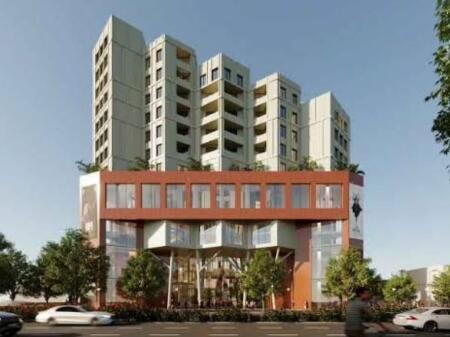 Apartment 1+1+Veranda for sale at a bargain price under 1450 euro/m2 at Collonade Residence in Zogu i Zi