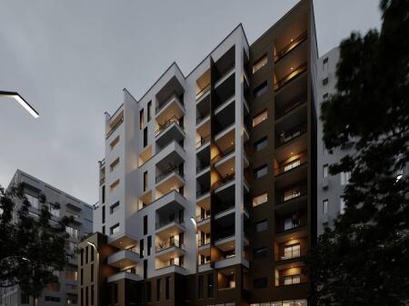 Apartament modern 2+1+2 në Mara Residence, Don Bosko.