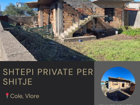 SHTËPI PRIVATE 2+1 PËR SHITJE – VLORË