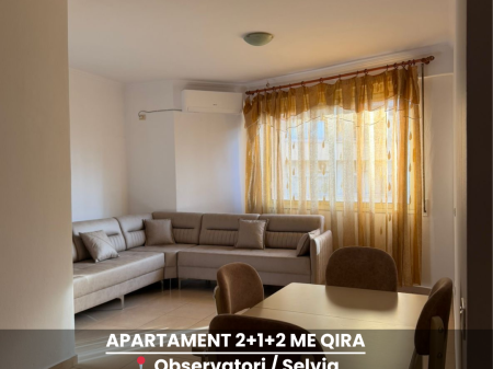 Apartament me qira 2+1+2 📍 Observatori / Selvia