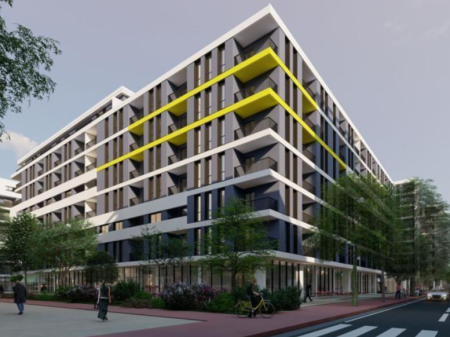 🏢 Shitet Apartament 2+1+2 – Univers City   