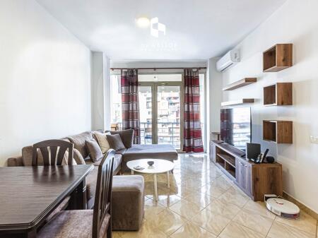 Super Apartment: 1+1 & 1 Garage + Balcony with Open View 📍Near the Old Electric Market/ Ali Demi *(560€/Month)*  ||  The building is new, with elevator