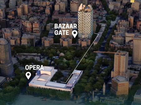 Appartamento 1+1 a Bazaar Gate