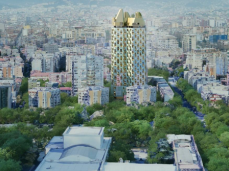 🏢 Shitet Apartament 1+1 – Bazaar Gate, Qendër Tiranë