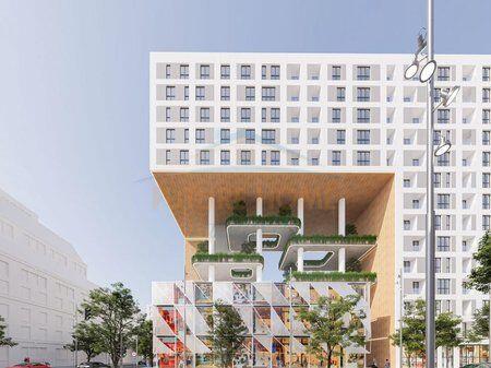 Shitet, Apartament 1+1, Rezidenca SanPaolo, Tiranë.