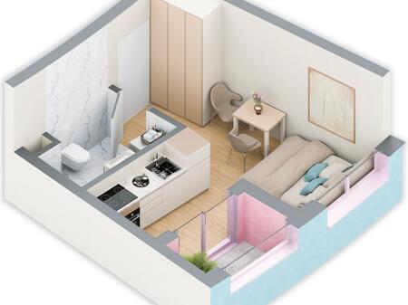 Shitet garsoniere te rezidenza Ballada!