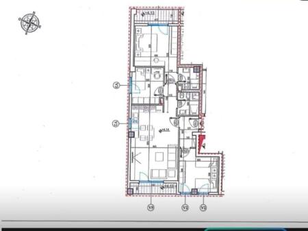 ZYRE ME QERA 128 M2 BULEVARDI RI 800 EURO