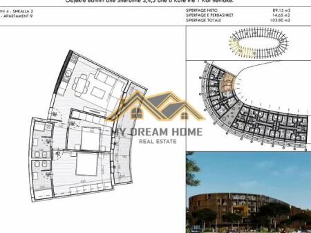 SHITET APARTAMENT 1+1 NE REZIDENCEN E RE NE ,GOLEM!