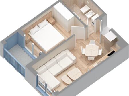 Shitet apartament me hipoteke te rezidenca OxA!