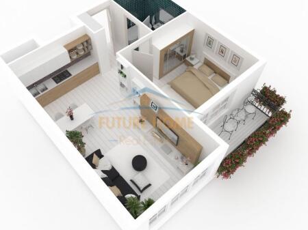 RENT APARTMENT 1+1 KAIMI COMPLEX, ALI DEM