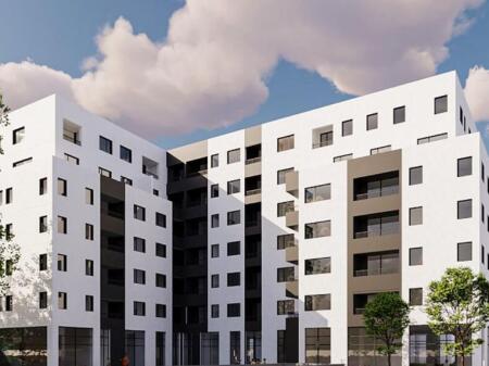 Appartamento 1+1 in vendita presso Residenca Platinum 2 a Paskuqan.