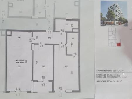 Shitet Apartament 2+1 në Kamez – Fazë Përfundimtare Ndërtimi