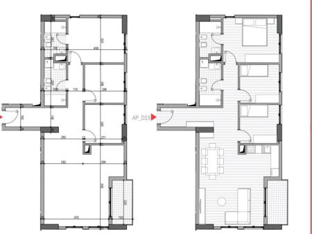 VENDESI APPARTAMENTO 3+1 VIA 5 MAJI 179.000 EURO