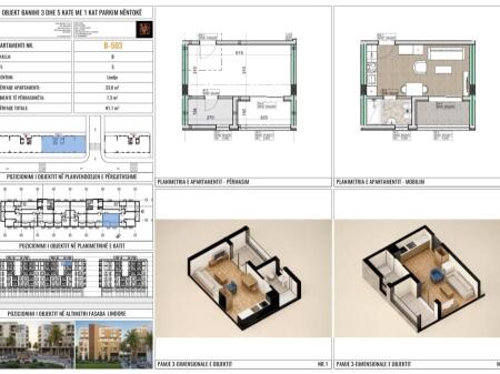 Shiten apartamente te rezidenca vizion 2 ne Malin e Robit