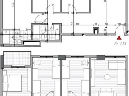 VENDESI APPARTAMENTO 3+1 VIA 5 MAJI 183.000 EURO
