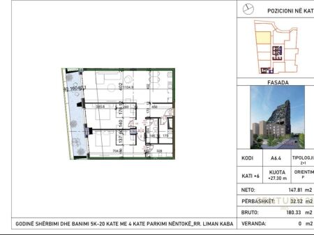 VENDESI APPARTAMENTO 2+1+2 PRESSO IL COMPLESSO DINAMO