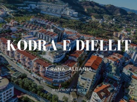 Kodra e Diellit II - Shitet apartament 1+1 me sipërfaqe 80.84 m²!