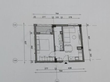 SHITET APARTAMENT 1+1 FRESK 7.931.500 LEKE