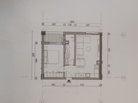 FOR SALE APARTMENT 1+1 FRESK 8,323,000 LEKE