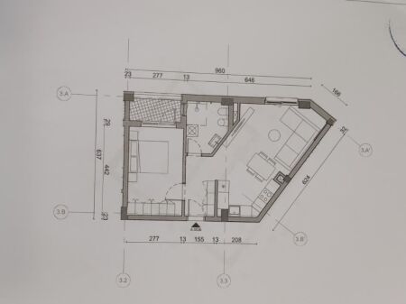 SHITET APARTAMENT 1+1 FRESK 9.497.500 LEKE