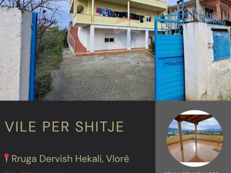 🏡 Vilë 3-Katëshe për Shitje – Lagjja “Kushtrimi”, Vlorë