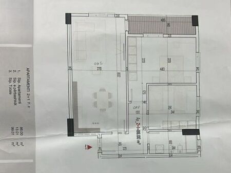 APPARTAMENTI 2+1 IN VENDITA A PASKUQAN