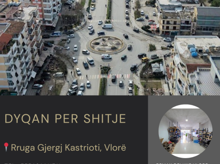 OKAZION INVESTIMI NË VLORË – DYQAN NË SHITJE