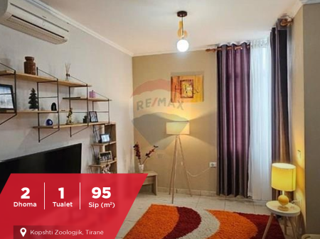 Jepet me qira Apartmanet 2+1 te Kopshti Zologjik