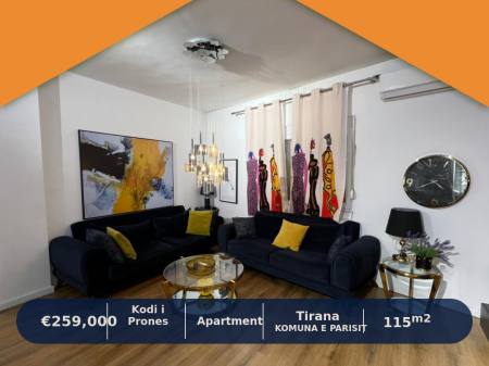 Shitet Apartament 2+1+2 Komuna Parisit