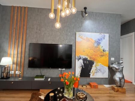 🏢Tek Mozaiku i Tiranes,prane Bio-Alb jepet me qera apartament 1+1,plotesisht i mobiluar 85,000Leke     