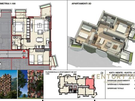 SHITET APARTAMENT 2+1 ME PAMJE NGA GJIRI I VLORES