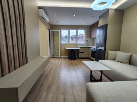 For Rent: Ultra Modern 1+1 Apartment 📍21 Dhjetori – Mozaiku area 3rd floor (no elevator)