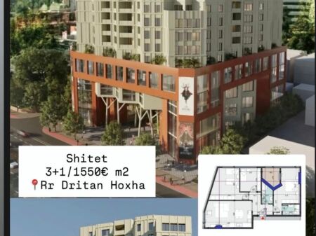 SHITET APARTAMENT 3+1 COLONNADE RESIDENCE