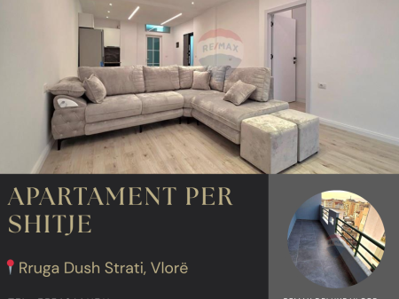 APARTAMENT 1+1 NË SHITJE – PRANË PALESTRËS SË MUNDJES, VLORË