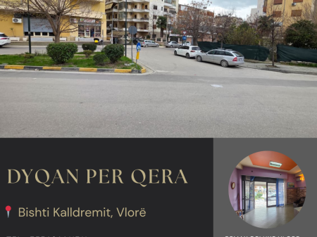 🏬 SHOP FOR RENT – BISHTI I KALLDËRIMIT, VLORË