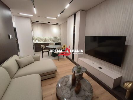 Luxury 1+1 Apartment for Rent in Tirana at Golden Tower (ID 42111521)