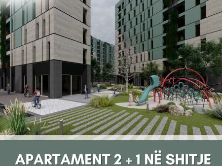 Shitet apartament 2+1+2