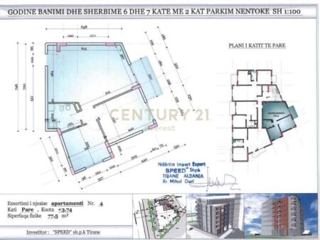 DON BOSKO, WE SELL APARTMENT 2+1