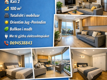 Appartamento 2+1 kodra e dillit
