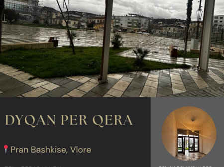Shop for Rent – Near Municipality, Ali Demi Street, Vlora