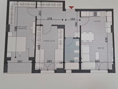 OKAZION KAMEZ APARTAMENT 1+1 PER SHITJE!