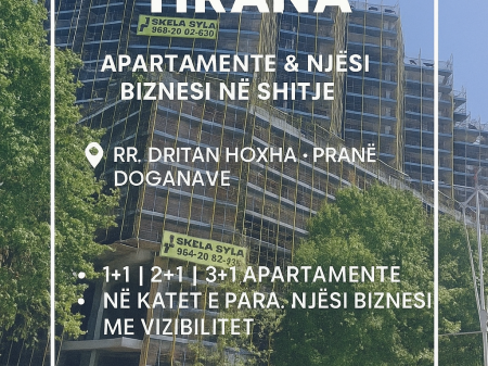 Apartment 2+1 for sale Colonnade Residence, Zogu i Zi, Dritan Hoxha street