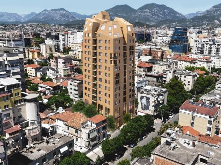 Apartament 1+1 rruga Fortuzi prane qendres