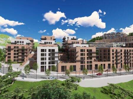 FOR SALE apartment 1+1 Residence "Kodra e Diellit"