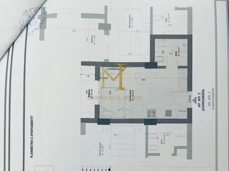 Shitet studio në Golem. 37.6m2